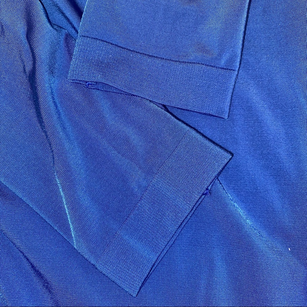 Nike Pro Blue Long Sleeve Top - Picture 3 of 12